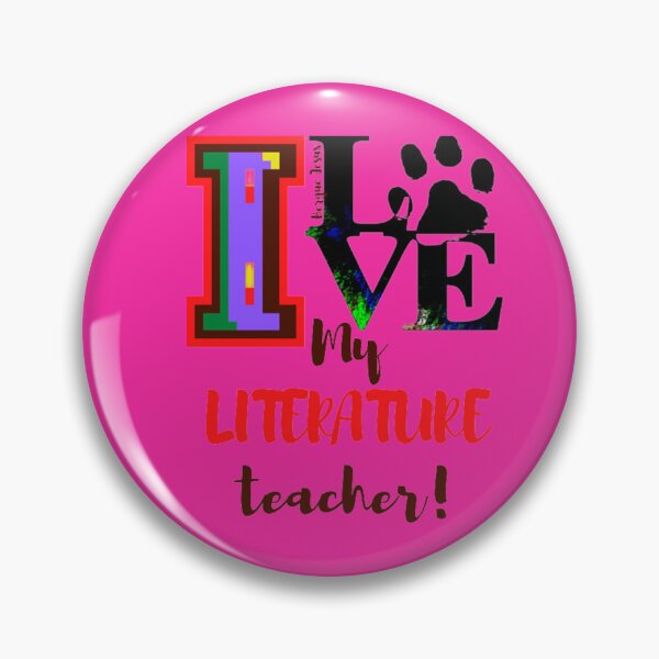 Item preview, I Love My Literature Teacher! designed and sold by CSJ7.