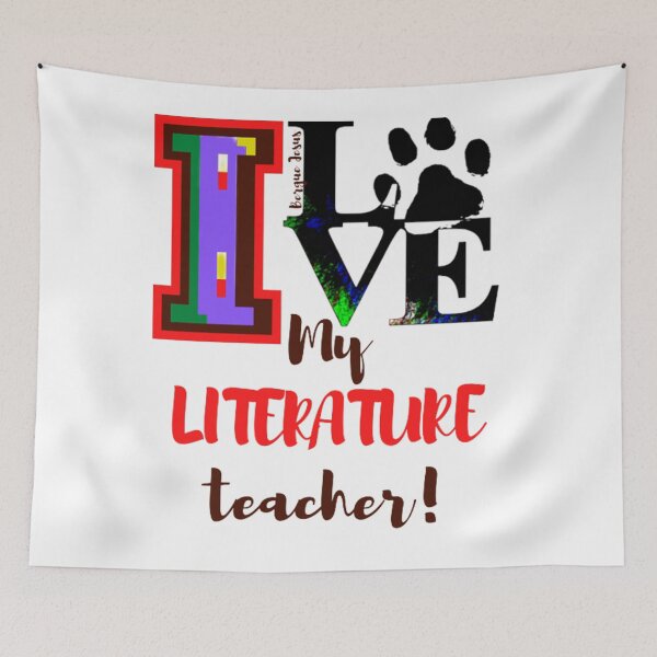 Item preview, I Love My Literature Teacher! designed and sold by CSJ7.