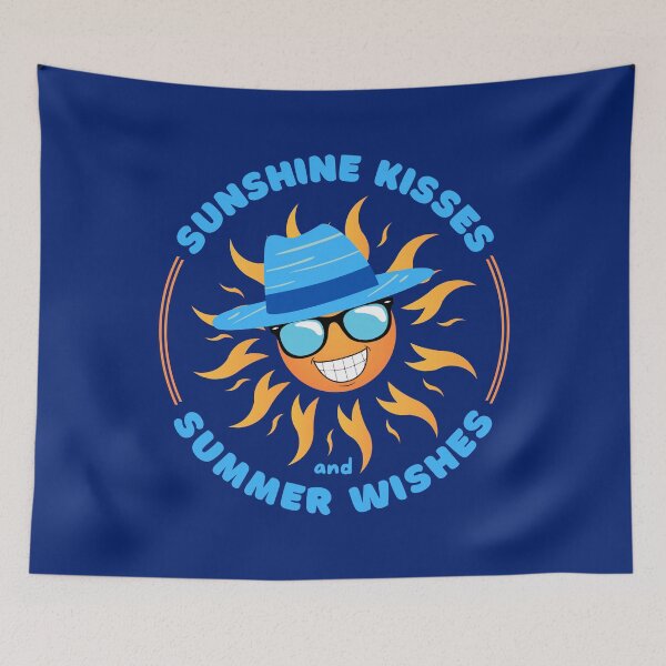 Item preview, Sunshine Kisses and Summer Wishes | Cool Dude Guy Sun for Summerlover designed and sold by AurayaStudio.