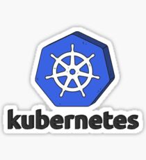 Kubernetes cartoon Sticker
