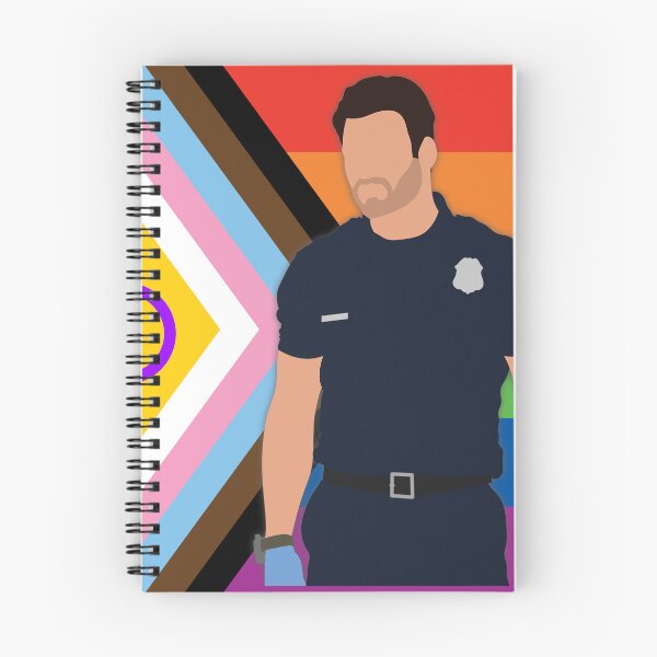Item preview, Eddie Diaz Progress Pride Cutout designed and sold by sadieyuki.