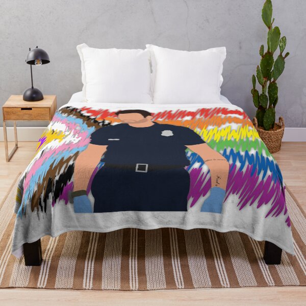 Item preview, Eddie Diaz Progress Pride Cutout designed and sold by sadieyuki.