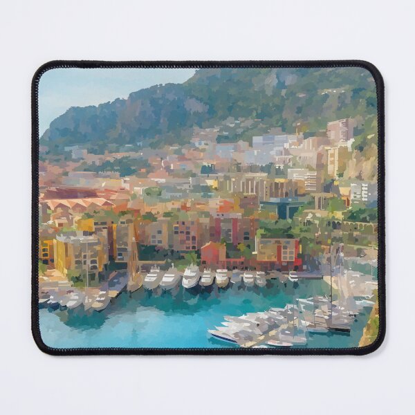 Item preview, Boats in Monaco Port - Watercolour Style designed and sold by WWWC2288.