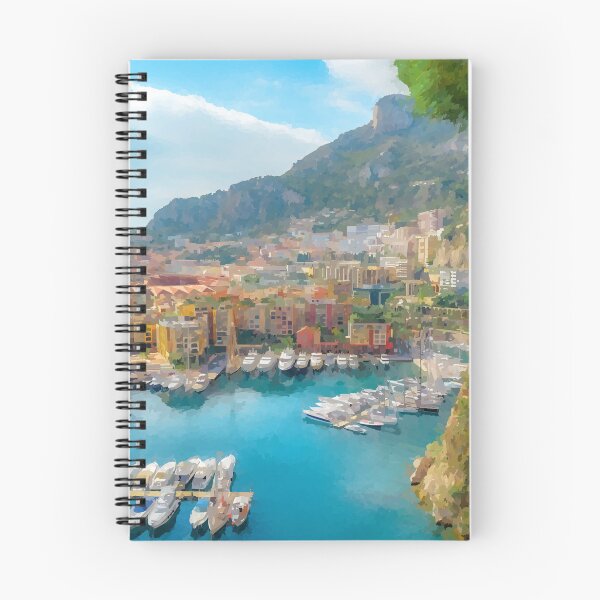Item preview, Boats in Monaco Port - Watercolour Style designed and sold by WWWC2288.