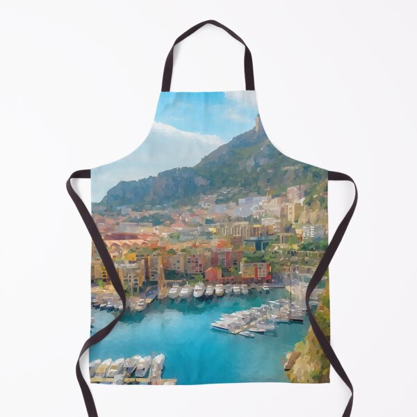 Item preview, Boats in Monaco Port - Watercolour Style designed and sold by WWWC2288.