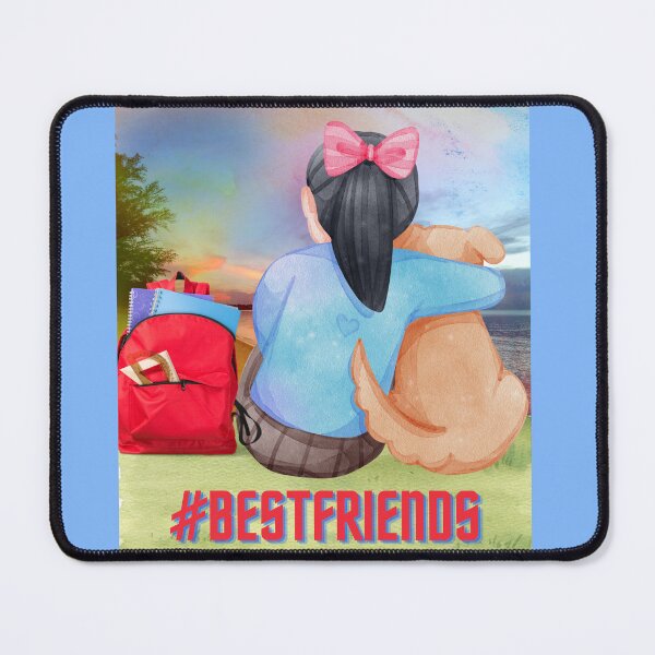 Item preview, Back to School Girl and Dog Bestfriend Design designed and sold by josagallery.