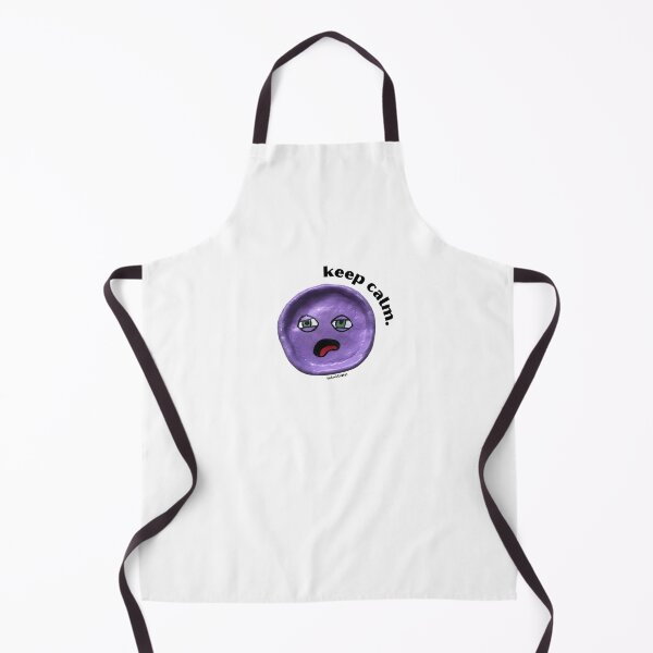 Item preview, Keep Calm Purple Blob Dude | lilsboobthangs designed and sold by lilsboobthangs.