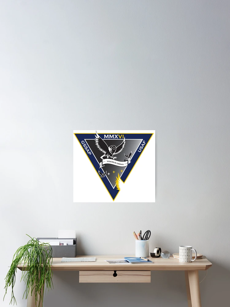 Thumbnail 2 of 3, Poster, AFSPC-6 Program Logo designed and sold by Nikki SpaceStuffPlus.
