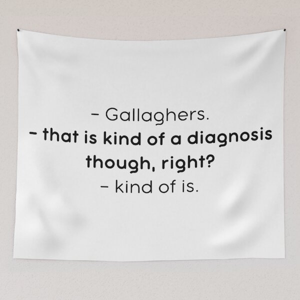 Item preview, The Gallagher Diagnosis designed and sold by kbynum.