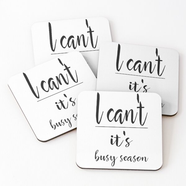 Item preview, Accounting: I cant its busy season designed and sold by AppreciateThat.
