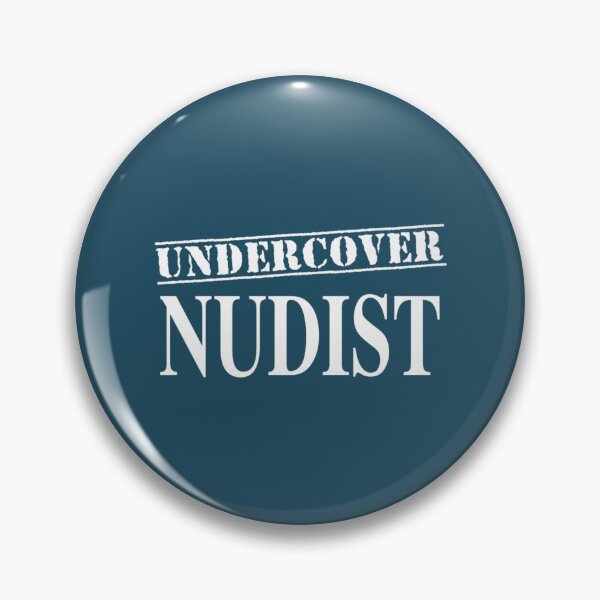 Item preview, Undercover Nudist Funny Nude Naturist Humor designed and sold by JoelVeltmane.