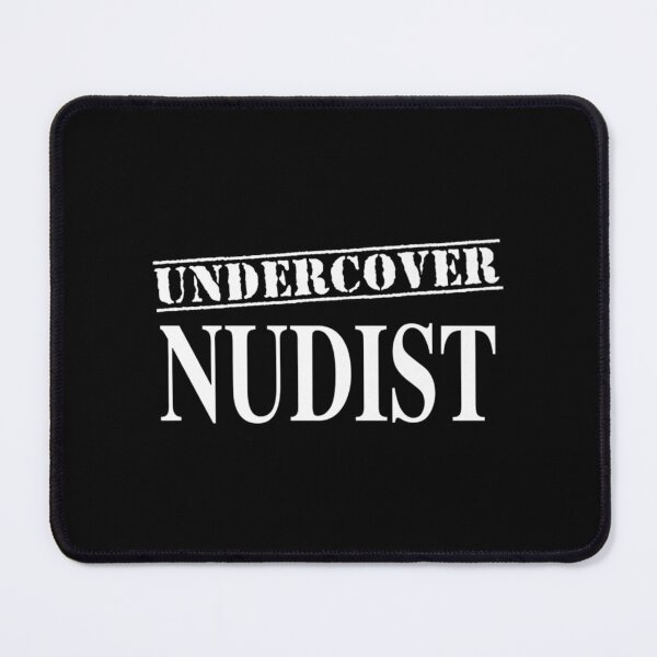 Item preview, Undercover Nudist Funny Nude Naturist Humor designed and sold by JoelVeltmane.