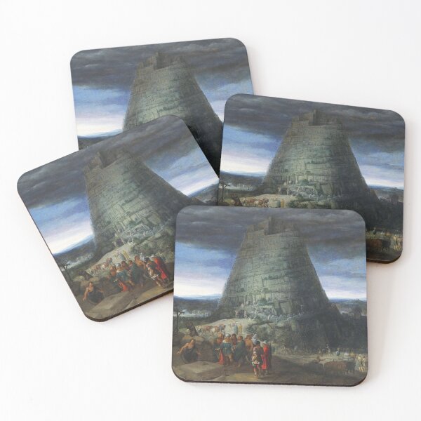 Item preview, The Tower of Babel | Adriaen van Stalbemt | 17th Century Renaissance Biblical Art designed and sold by CJET.