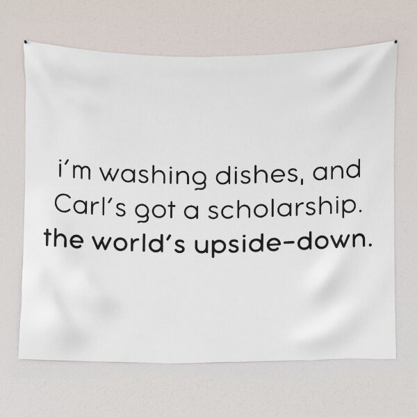 Item preview, World's Upside Down designed and sold by kbynum.