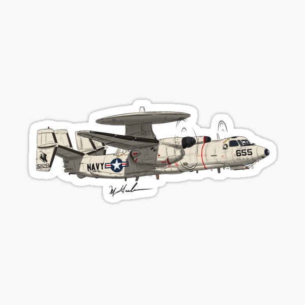 Northrop Grumman E-2 Hawkeye Sticker