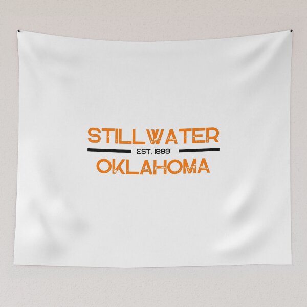Item preview, Stillwater Oklahoma - Orange & Black designed and sold by MagicalFun.