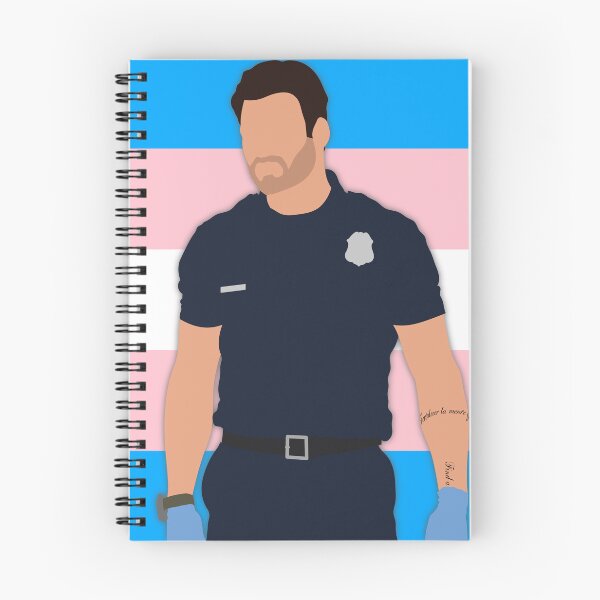 Item preview, Eddie Diaz Transgender Pride Cutout designed and sold by sadieyuki.