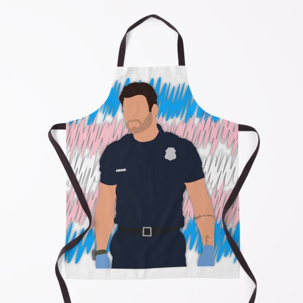 Item preview, Eddie Diaz Transgender Pride Cutout designed and sold by sadieyuki.