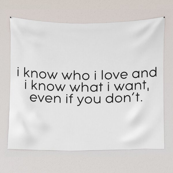 Item preview, I Know What I Want designed and sold by kbynum.