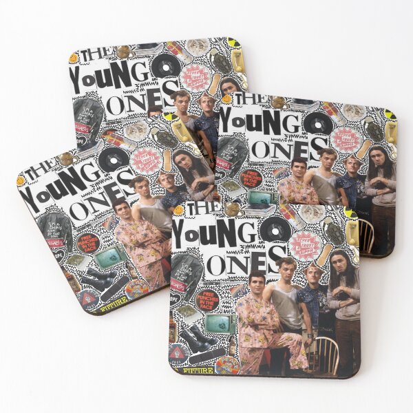 Item preview, The Young Ones 80s Rik Mayall Ade Edmonson Rick Mike TheCoolPerson Vyvyan Basterd Neil Pye TV Collage  designed and sold by horrorartpunk.