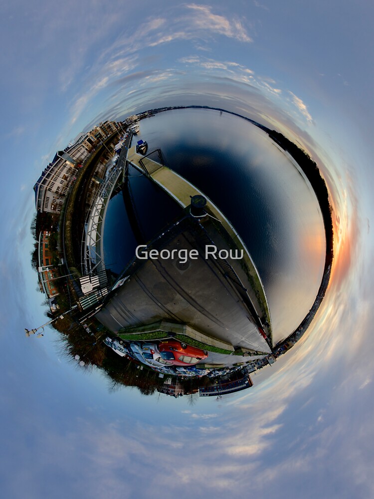 Foyle Marina at Dawn, Stereographic by VeryIreland