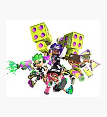 Splatoon 2 Artwork Photographic Print