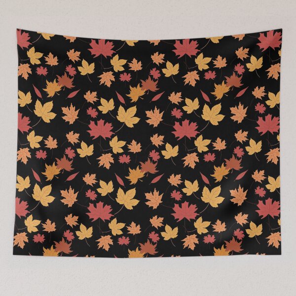 Item preview, autumn leaves slowly falling from a tree designed and sold by huape.