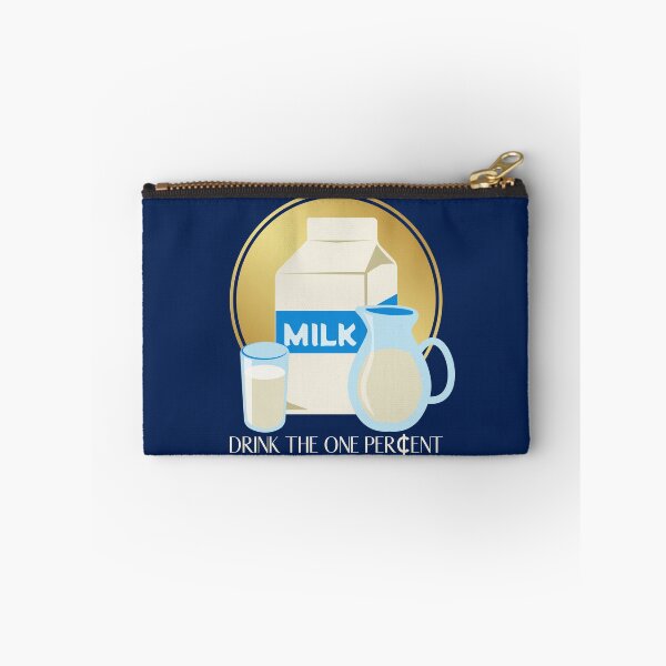 Item preview, Fight poverty "Drink the One Percent" Milk Carton designed and sold by Write-to-Rebel.