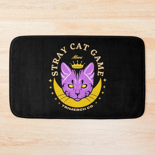 Item preview, Stray Cat Game Meow designed and sold by TRIMERCH.