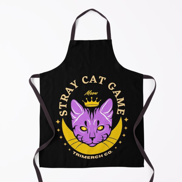 Item preview, Stray Cat Game Meow designed and sold by TRIMERCH.