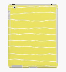 Abstract brush stroke pattern iPad Case/Skin