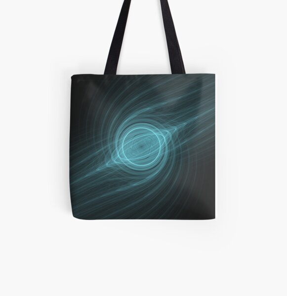 Making An Atom String Theory Pt 2 | Fractal Art All Over Print Tote Bag