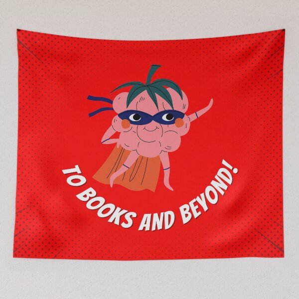 Item preview, To Books and Beyond Grapes Superhero designed and sold by tmdaliggr.