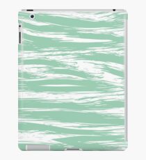Abstract brush stroke pattern iPad Case/Skin