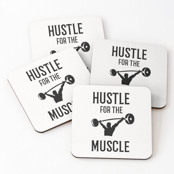 Item preview, HUSTLE FOR MUSCLE designed and sold by KDM-Designs.
