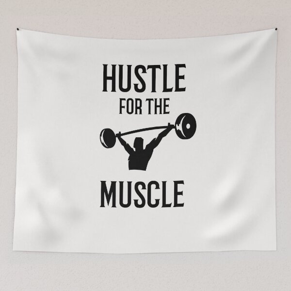 Item preview, HUSTLE FOR MUSCLE designed and sold by KDM-Designs.