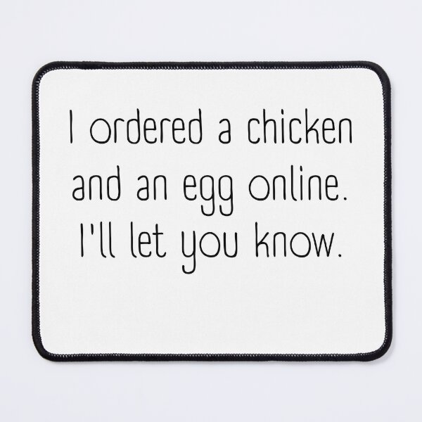 Item preview, chicken and egg joke designed and sold by Abbygbrown3.