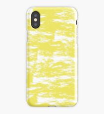 Abstract brush stroke pattern iPhone Case