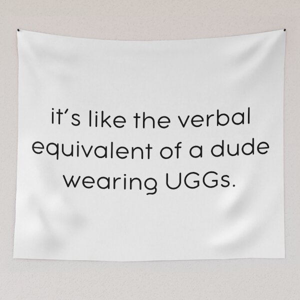 Item preview, Dude Wearing Uggs designed and sold by kbynum.