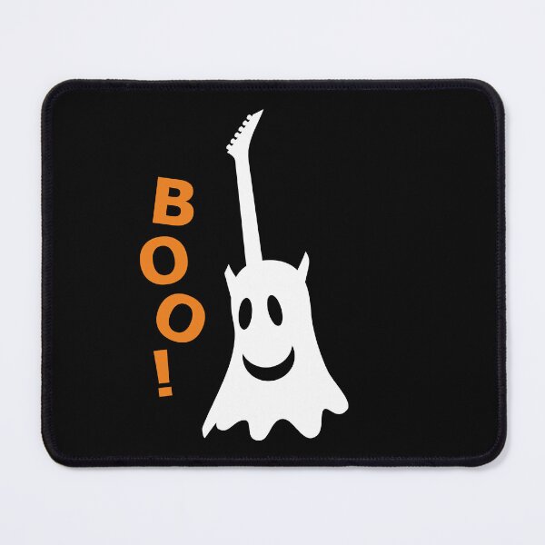 Item preview, Halloween BOO! Ghost guitar (color print) designed and sold by Aceofspace3000.
