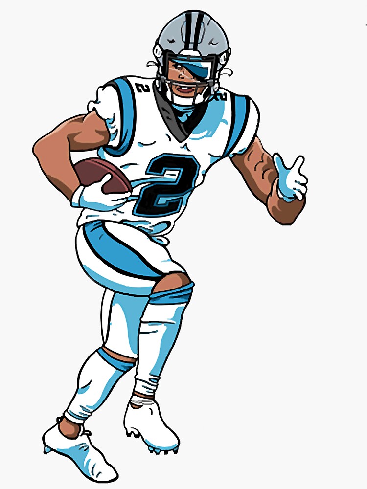 "DJ Moore cartoonicon" Sticker for Sale by JocelynTablant | Redbubble