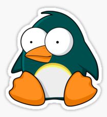 Cartoon Penguin Sticker