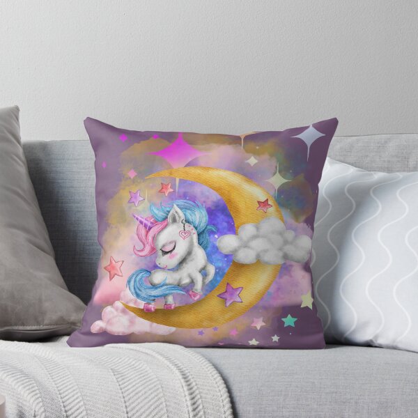 Item preview, Unicorn on the Moon designed and sold by creatinginlove.