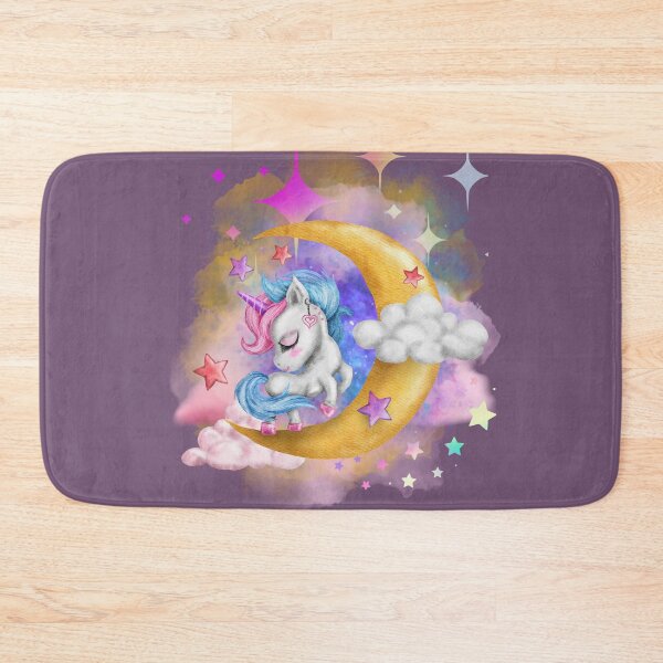 Item preview, Unicorn on the Moon designed and sold by creatinginlove.