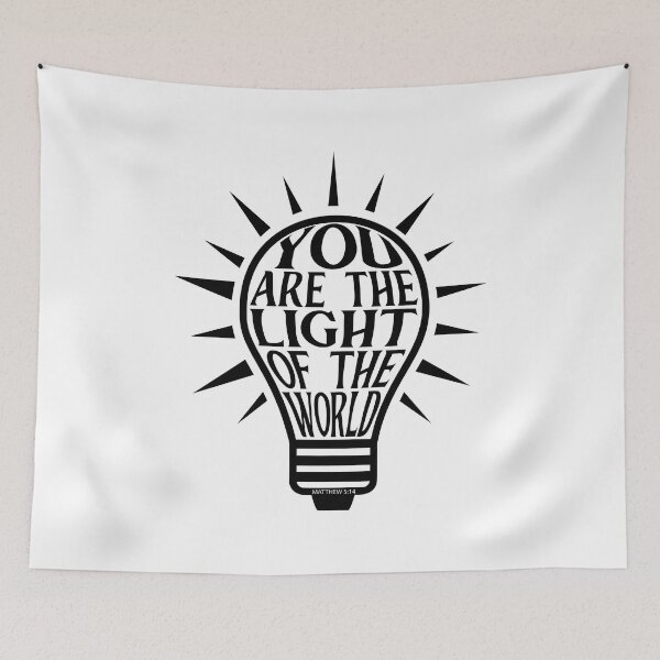 Item preview, Light Of The World | Let Your Light Shine | Christian Faith Motivation designed and sold by NobleForte.