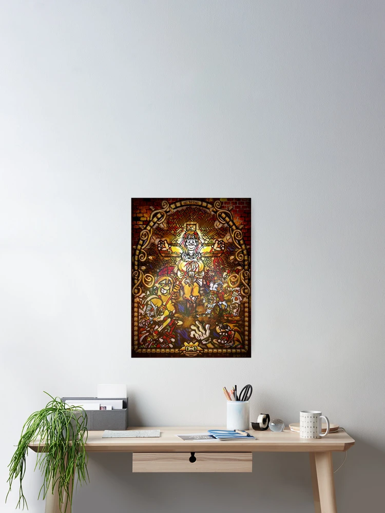 Thumbnail 2 of 3, Poster, The Chrisifixion designed and sold by JavaWolfDesign.