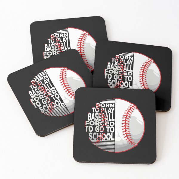 Item preview, Born To Play Baseball Forced To Go To School designed and sold by MichelSorour.