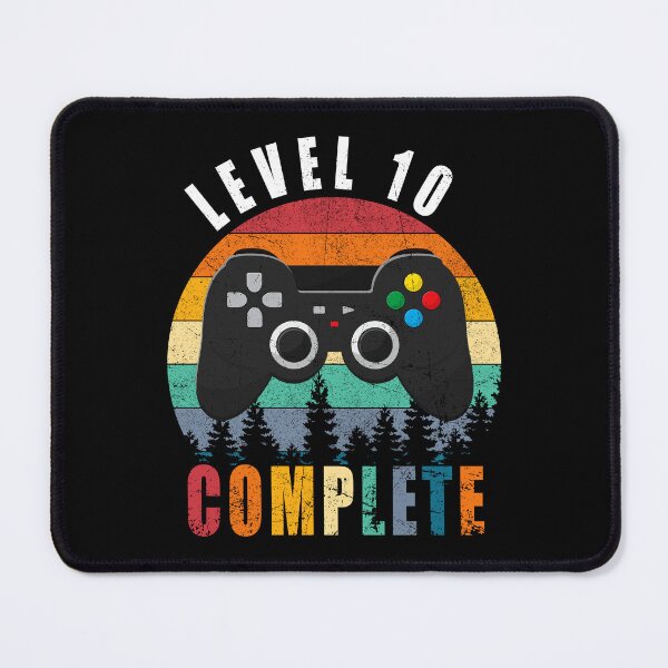 Item preview, Level 10 Complete Retro Vintage 10th Birthday Gift For Gamer designed and sold by PansyBoyd.