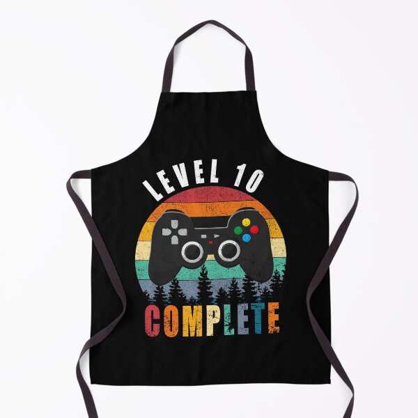 Item preview, Level 10 Complete Retro Vintage 10th Birthday Gift For Gamer designed and sold by PansyBoyd.