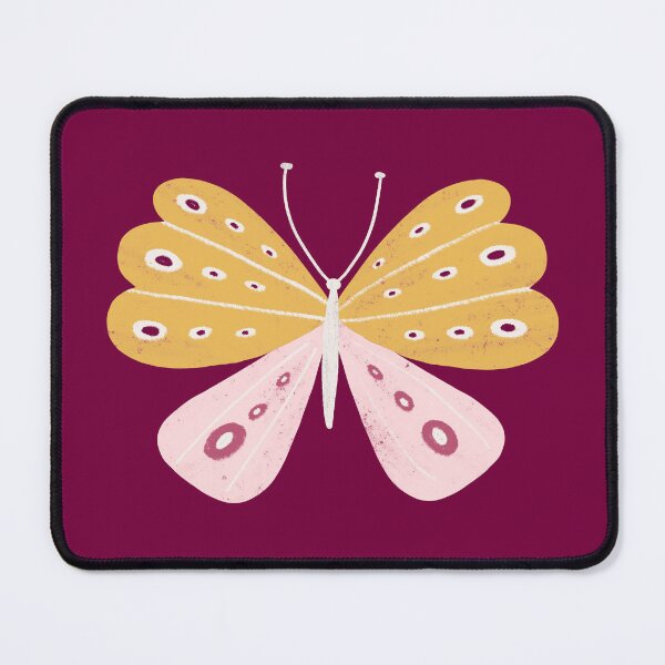 Item preview, Gold and Pink Butterfly on Maroon designed and sold by Heather Rosas.